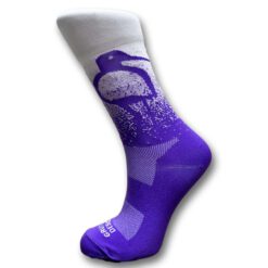 Alternative view of Grutto Design - Fietssokken - Purple Flirt - Effen
